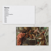 Elymas (Sistine CHの盲目になることのための漫画 名刺 (正面/裏面)