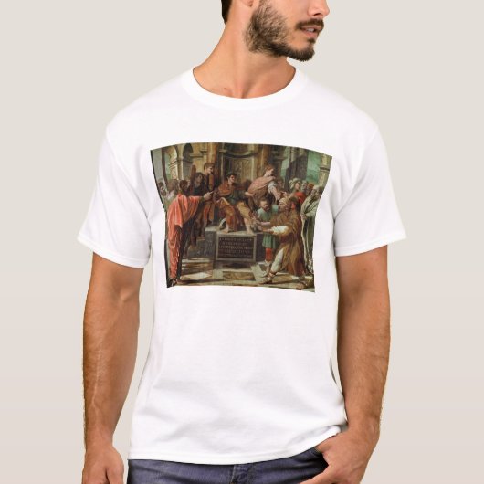 Elymas (Sistine CHの盲目になることのための漫画 Tシャツ (正面)