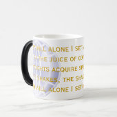 EMの原子力のコーヒー信念 モーフィングマグカップ (正面左)