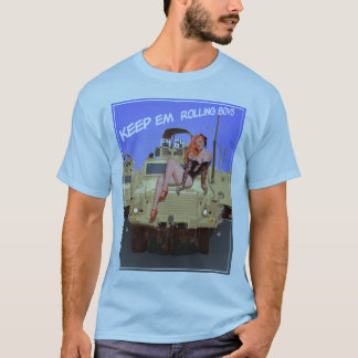 emの圧延のコピーを保って下さい tシャツ