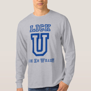 Emの衣服を舐めて下さいか。! 大学 tシャツ