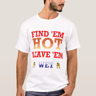 EMを熱い見つけて下さい Tシャツ