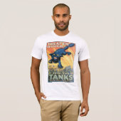 Emを粗雑に扱う – タンクに入る tシャツ (正面フル)