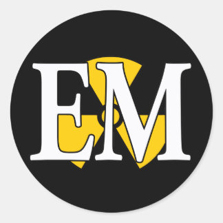 EMネイビーヌケ ラウンドシール