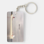 EMフォード長方形アクリルキーチェーン キーホルダー (裏面)