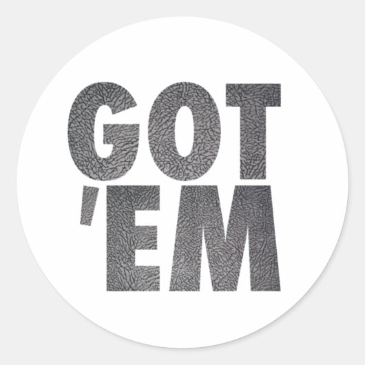 EM象得セメント ラウンドシール (正面)