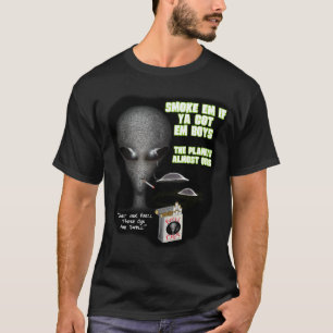 em 2のTシャツを得たらemを煙らして下さい Tシャツ