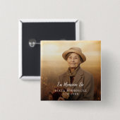 Em Memoria de スペインの葬式トリビュートボタン 缶バッジ (正面&裏面)