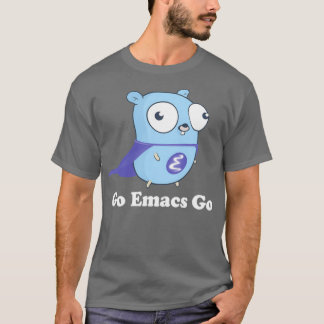 Emacsを黒に戻す Tシャツ