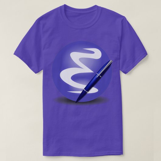 Emacs Tシャツ (デザイン正面)