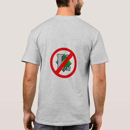Emacs > vi tシャツ (裏面)