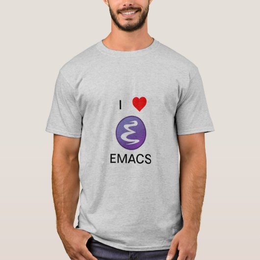 Emacs > vi tシャツ (正面)