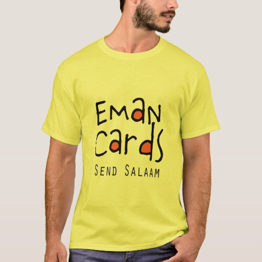 Eman Cards 送るサラーム Tシャツ (正面)