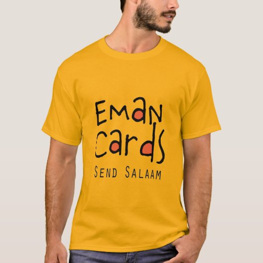 Eman Cards 送るサラーム Tシャツ (正面)