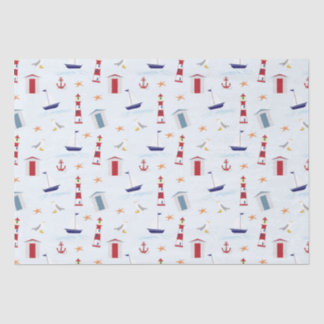 emballage cadeau marin 薄葉紙