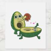 Embarazo aguacate ワインラベル (シングルラベル)