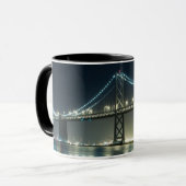 Embarcadero、サンフランシスコに沿う抗打ち工事 マグカップ (正面左)