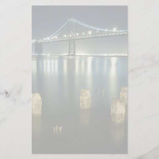 Embarcadero、サンフランシスコに沿う抗打ち工事 便箋 (正面)