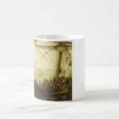 Embarkation of the Elector Palatine  コーヒーマグカップ (中央)