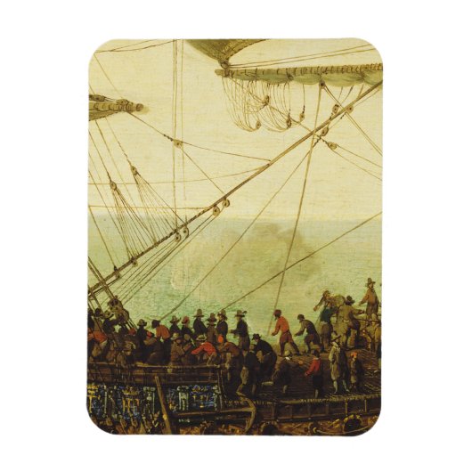 Embarkation of the Elector Palatine  マグネット (縦)