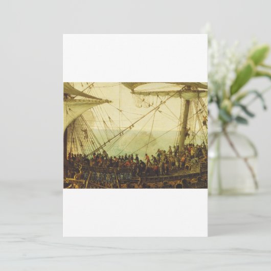 Embarkation of the Elector Palatine  招待状 (スタンド正面)