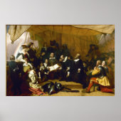 Embarkation of the Pilgrims by Robert W. Weir ポスター (正面)
