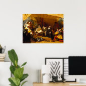 Embarkation of the Pilgrims by Robert Walter Weir ポスター (ホームオフィス)