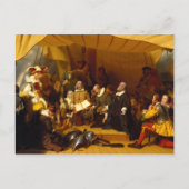 Embarkation of the Pilgrims by Robert Walter Weir ポストカード (正面)