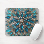 Embellished glass and stone Mousepad 4 マウスパッド (マウス)