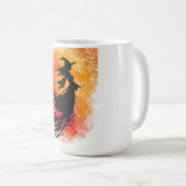 Emberの影の個人用設定の飛行 コーヒーマグカップ (正面右)