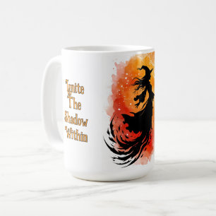Emberの影の個人用設定の飛行 コーヒーマグカップ