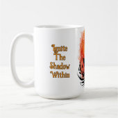 Emberの影の個人用設定の飛行 コーヒーマグカップ (左)