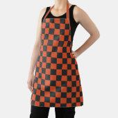 Ember and ash checkerboard pattern エプロン (インサイチュ)
