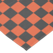 Ember and ash checkerboard pattern テーブルクロス (アングル)