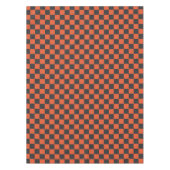 Ember and ash checkerboard pattern テーブルクロス (正面)