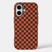 Ember and ash checkerboard pattern Case-Mate iPhoneケース (裏面)