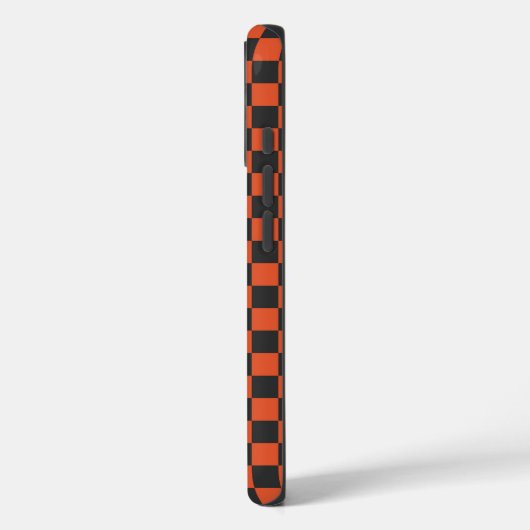 Ember and ash checkerboard pattern Case-Mate iPhoneケース (裏面 / 左)