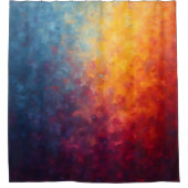 Ember Fade -  シャワーカーテン (正面)