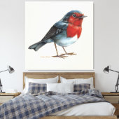 Ember Heart - Robin キャンバスプリント (インサイチュ (寝室))