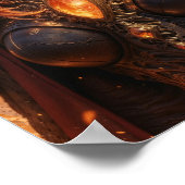 Ember Knight Fantasy Wall Art ポスター (角)