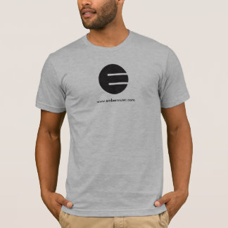 Ember Music "Black E" Tシャツ – オウムHeather Gray