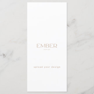 Ember Papier 4x9メニューカスタムデザイン メニュー