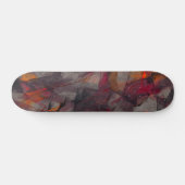 Ember Smoke Grunge Abstract Skateboard スケートボード (横)