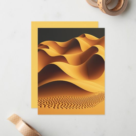 Ember Valleys ノートカード (正面/裏面インサイチュ)