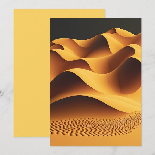 Ember Valleys 招待状 (正面/裏面)