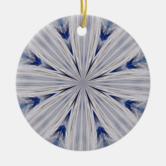 EmberRoseの休日のコレクション-フラクタルのオーナメント08 セラミックオーナメント (正面)