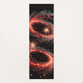 Embers swirled through the air fiery crimson ヨガマット (正面)