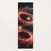 Embers swirled through the air fiery crimson  ヨガマット (裏面)