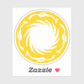 Emblem of Chengdu, People's Republic of China シール (シート)