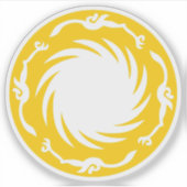 Emblem of Chengdu, People's Republic of China シール (正面)